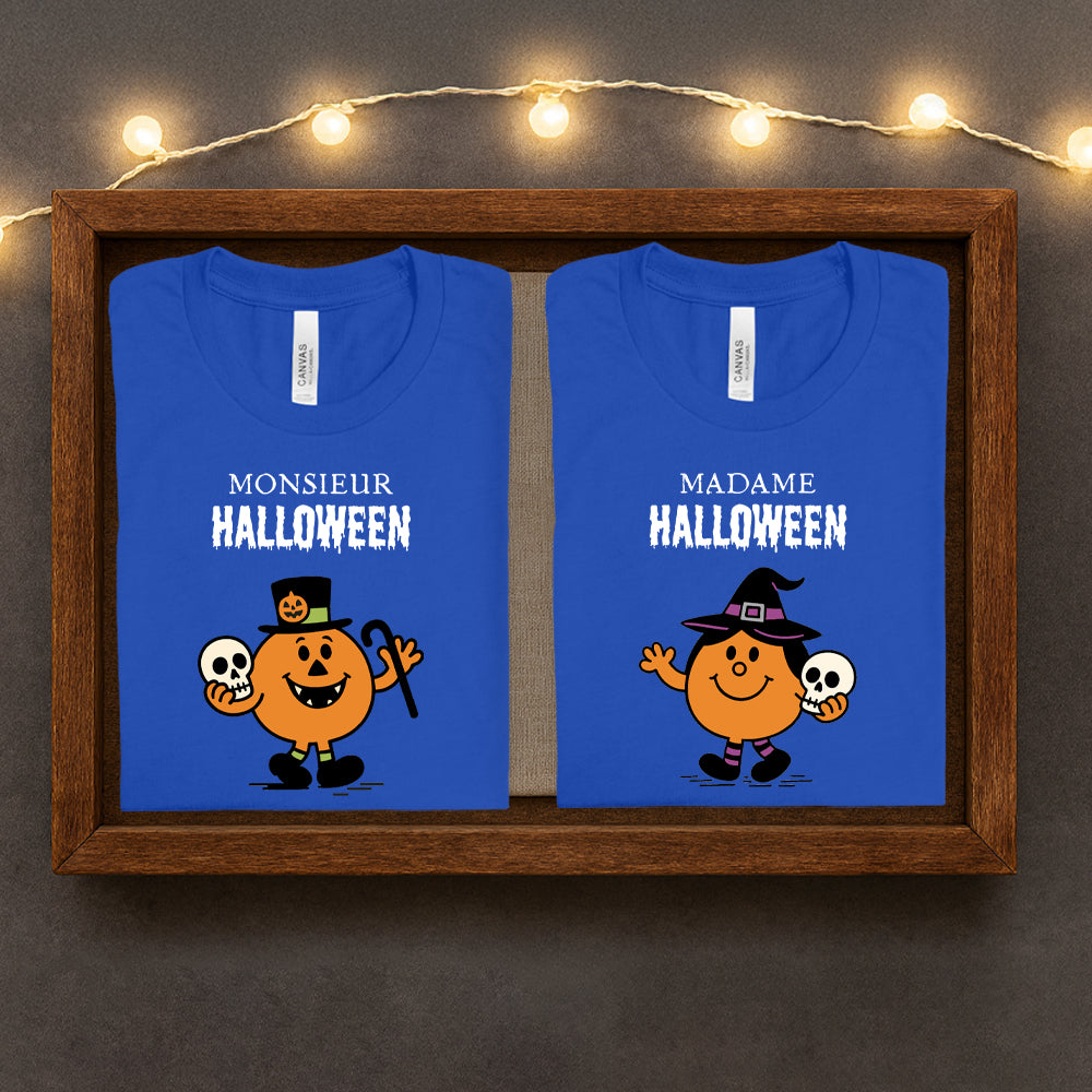 T-shirt - COMBO Monsieur/Madame Halloween
