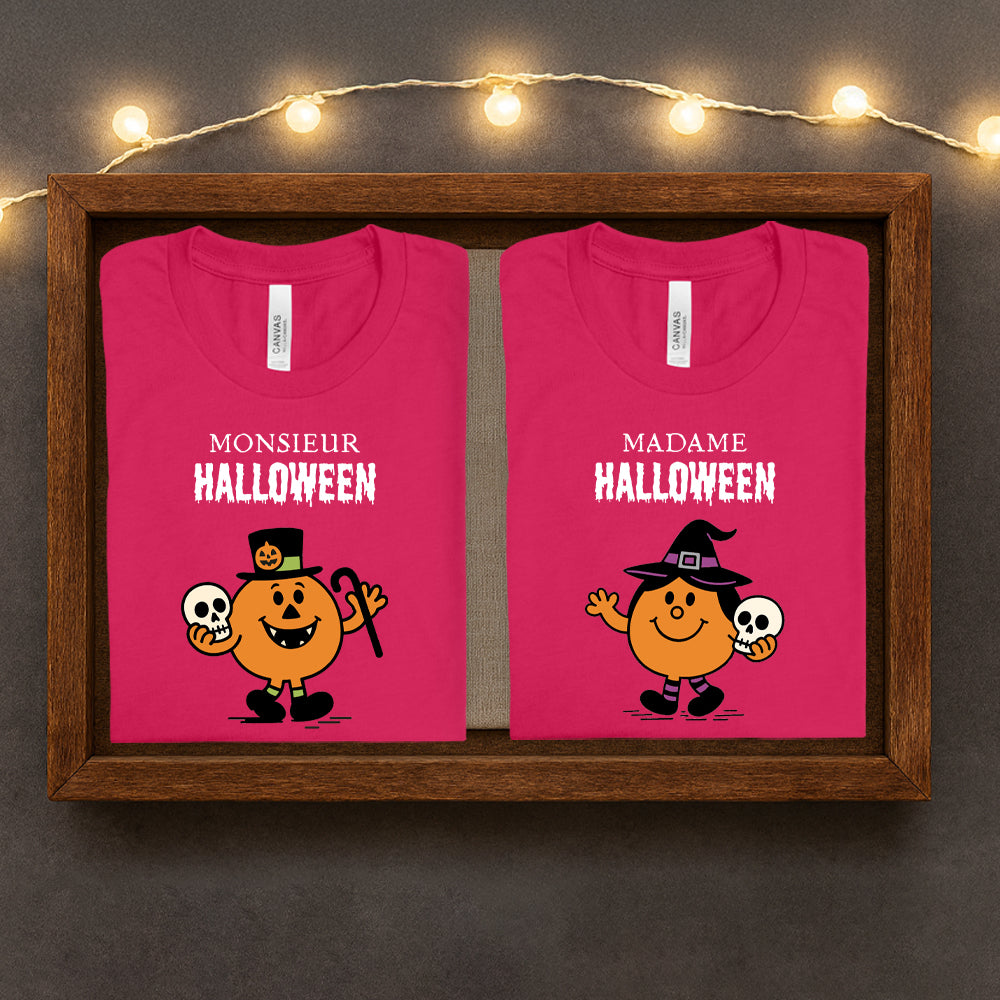 T-shirt - COMBO Monsieur/Madame Halloween