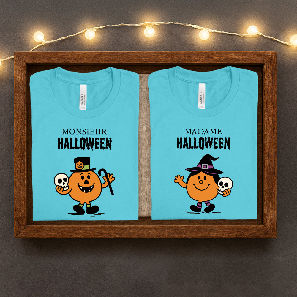 T-shirt - COMBO Monsieur/Madame Halloween