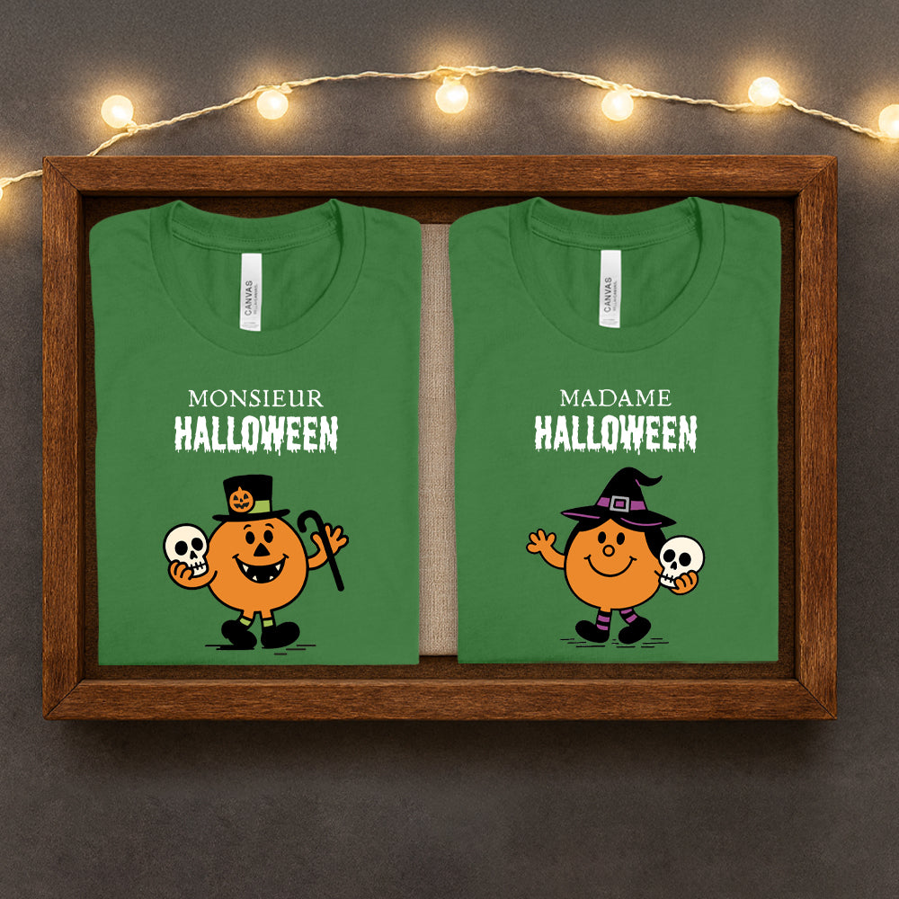 T-shirt - COMBO Monsieur/Madame Halloween