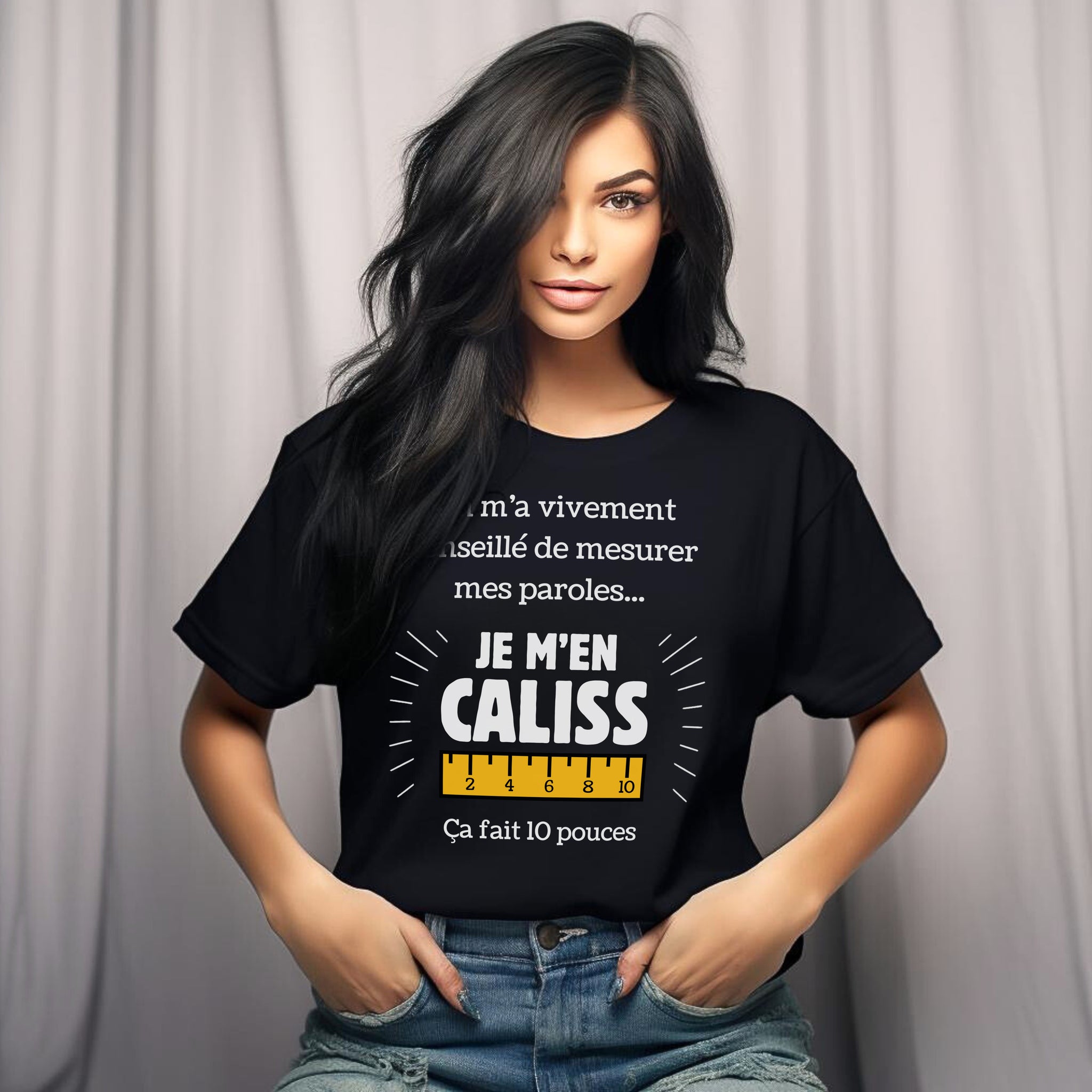 T-shirt - On m'a vivement conseillé de mesurer mes paroles