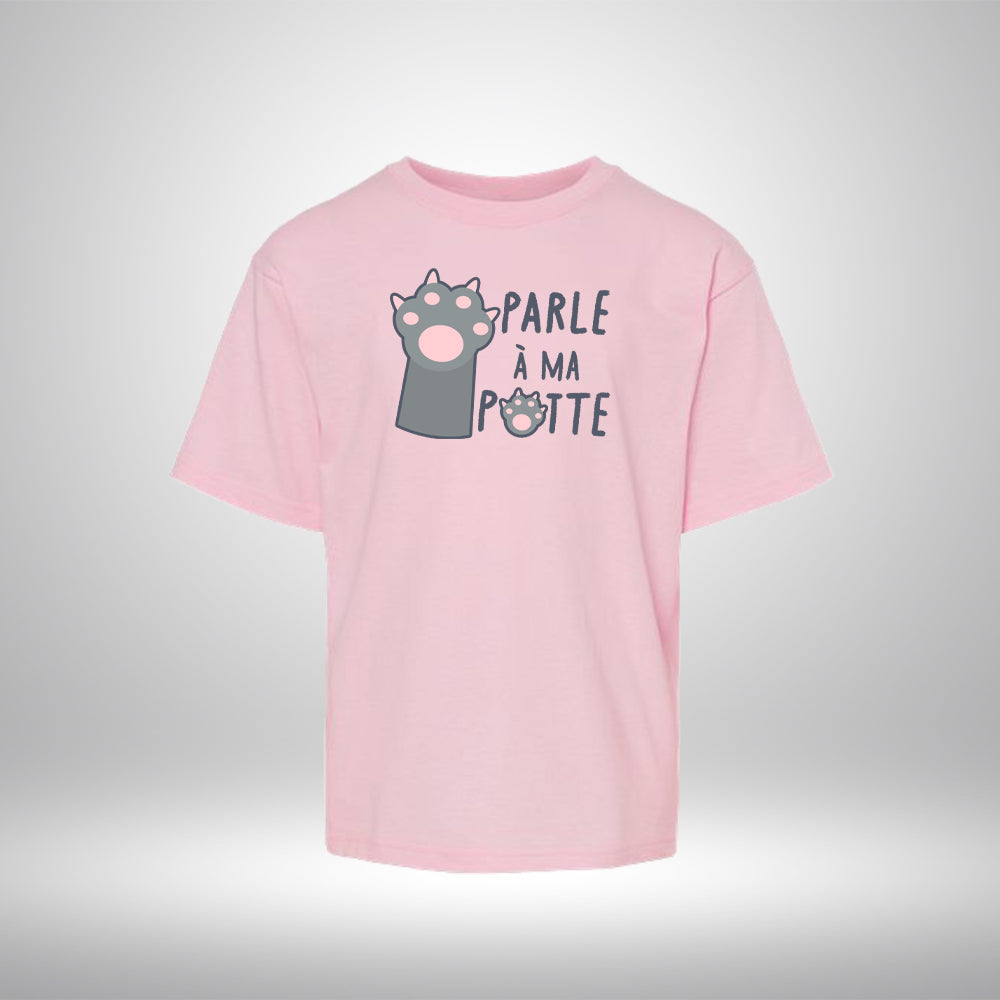 T-shirt enfant - Parle à ma patte