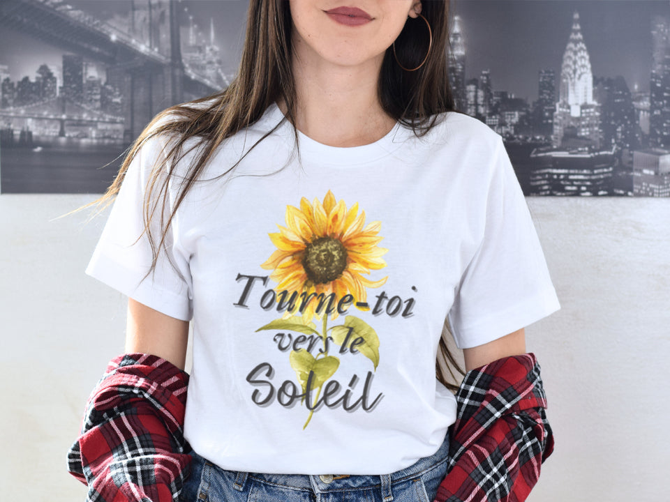T-shirt - Tourne-toi vers le soleil