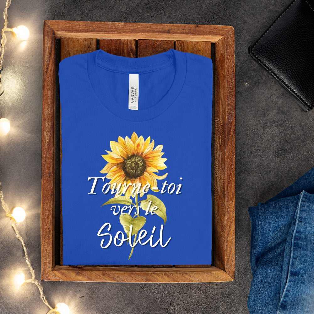 T-shirt - Tourne-toi vers le soleil