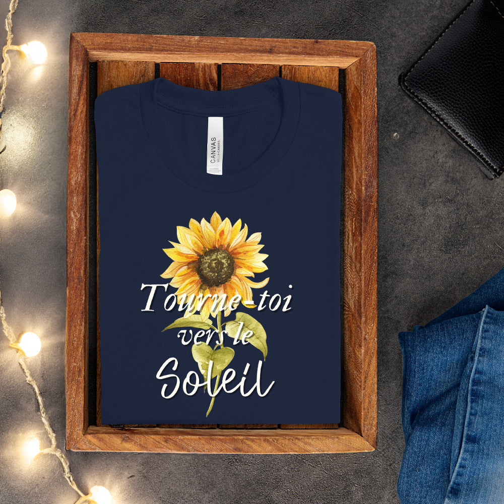 T-shirt - Tourne-toi vers le soleil