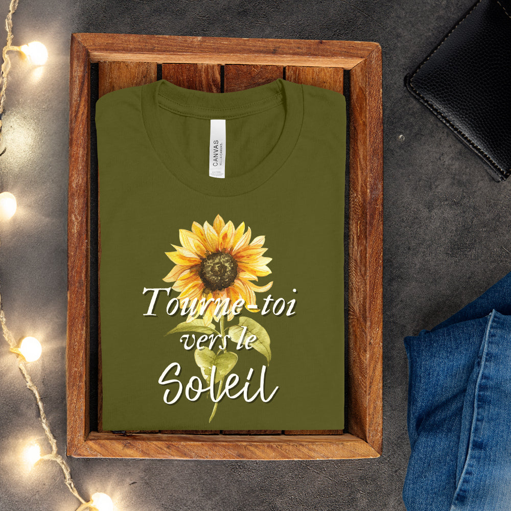 T-shirt - Tourne-toi vers le soleil