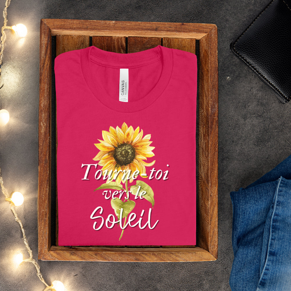 T-shirt - Tourne-toi vers le soleil