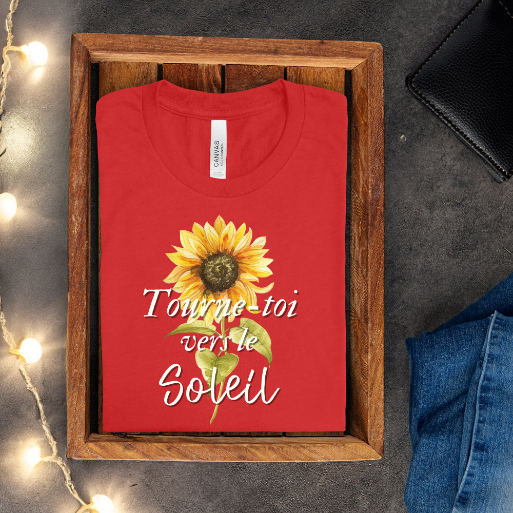T-shirt - Tourne-toi vers le soleil