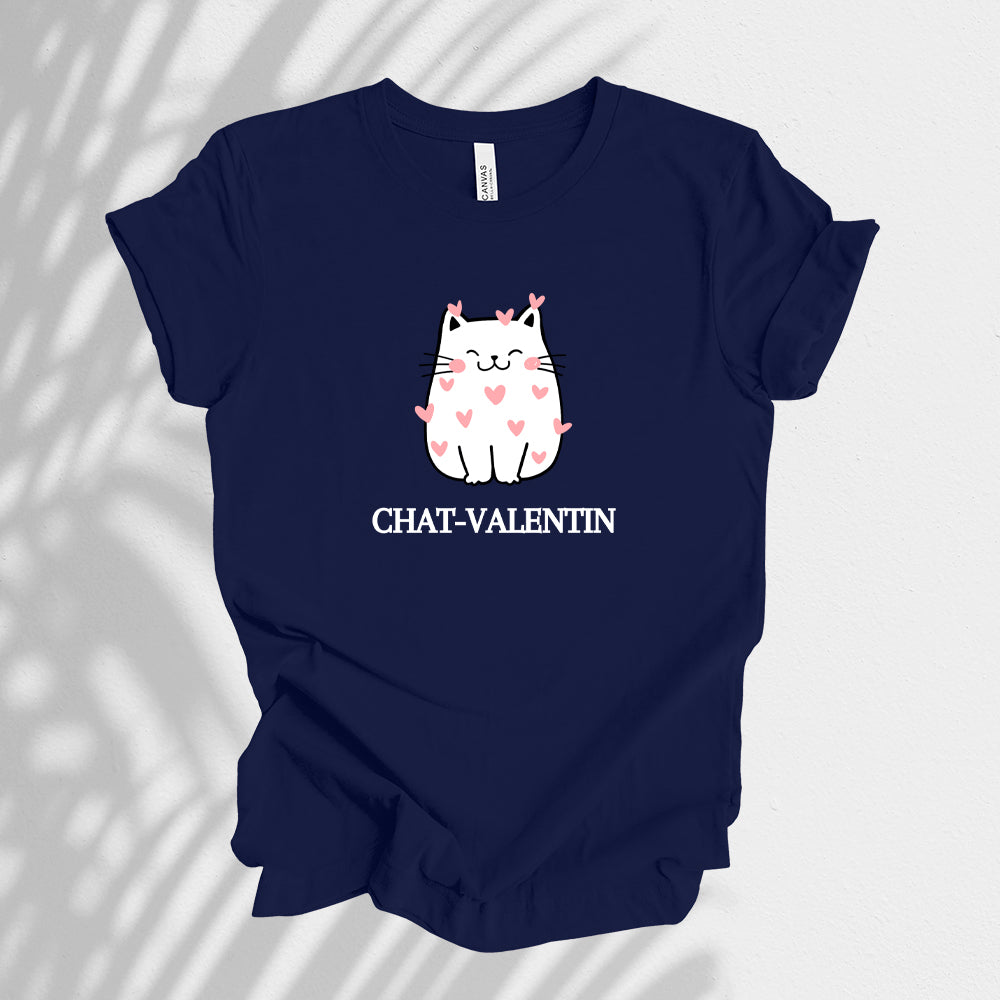 T-shirt - Chat-Valentin