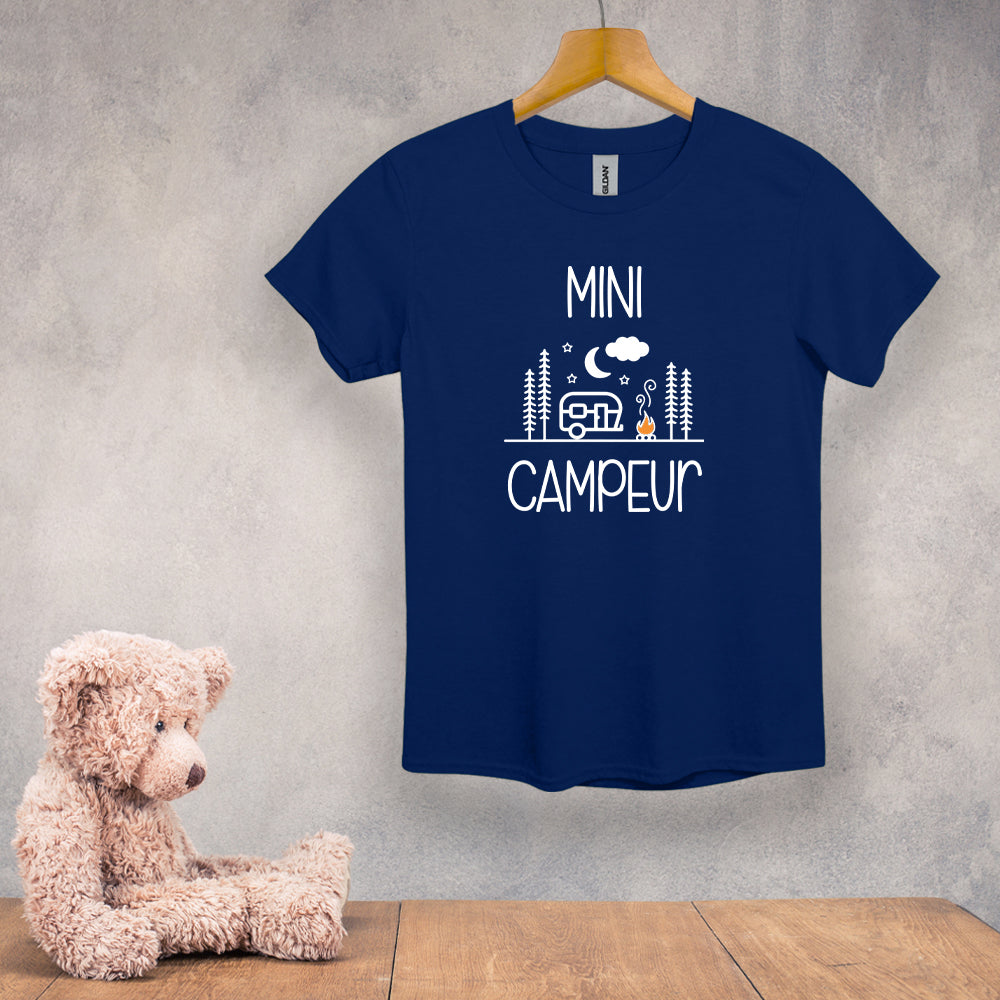 T-shirt enfant - Mini campeur / Mini campeuse