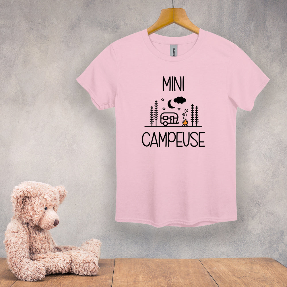 T-shirt enfant - Mini campeur / Mini campeuse