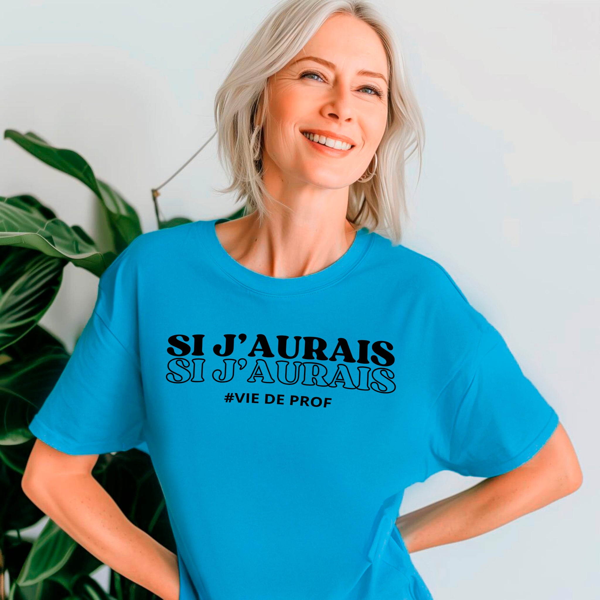 T-shirt - Si j'aurais #vie de prof