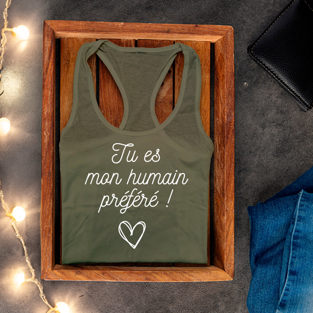Camisole - Tu es mon humain préféré