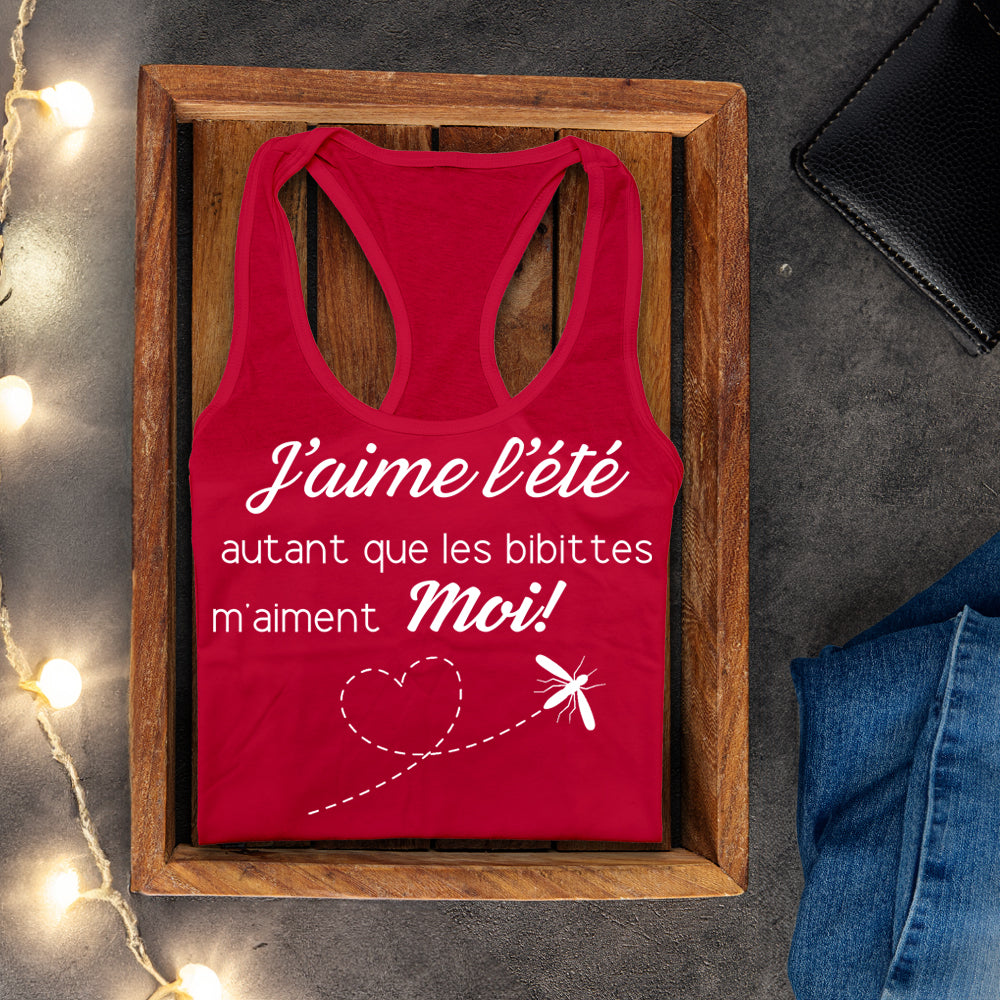 Camisole - J'aime l'été autant que les bibittes m'aiment moi