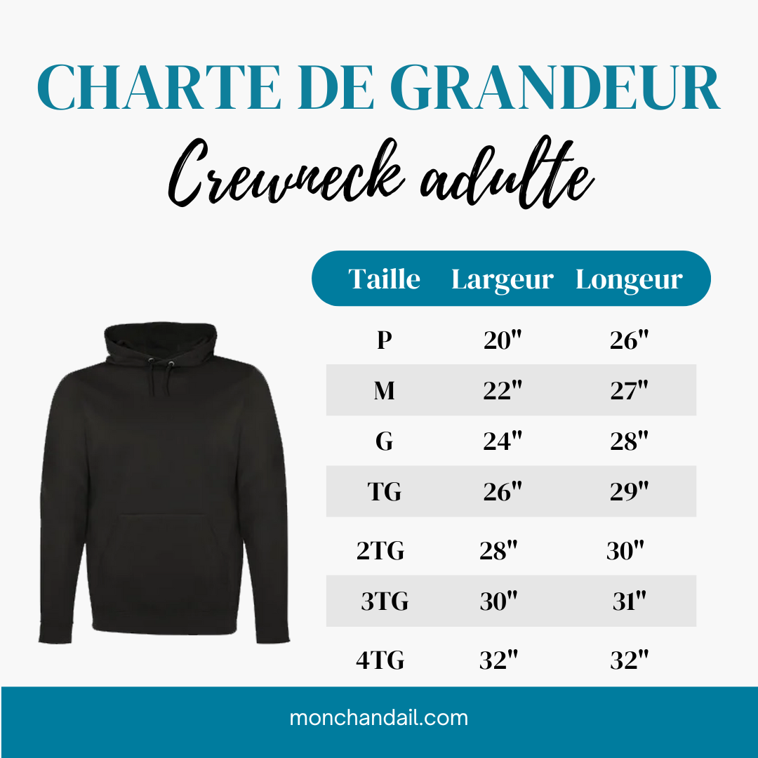 Crewneck adulte - Chouettes -