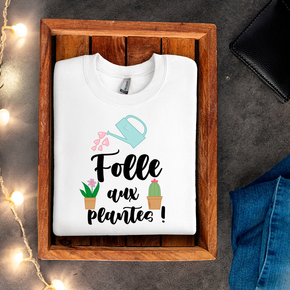 Crewneck - Folle aux plantes