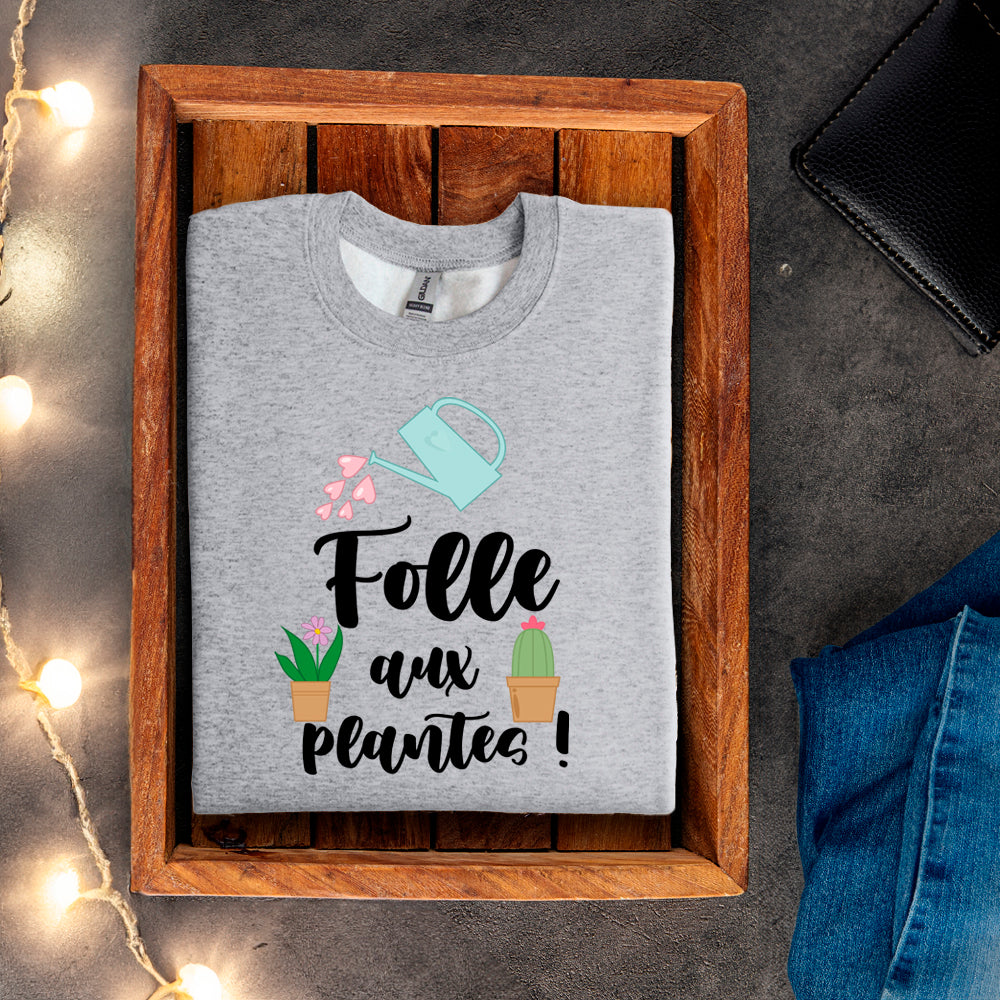 Crewneck - Folle aux plantes