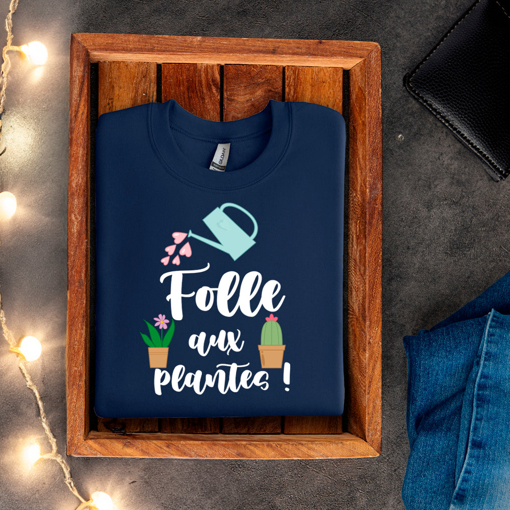 Crewneck - Folle aux plantes