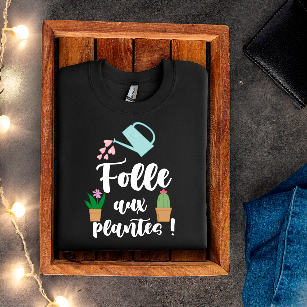Crewneck - Folle aux plantes