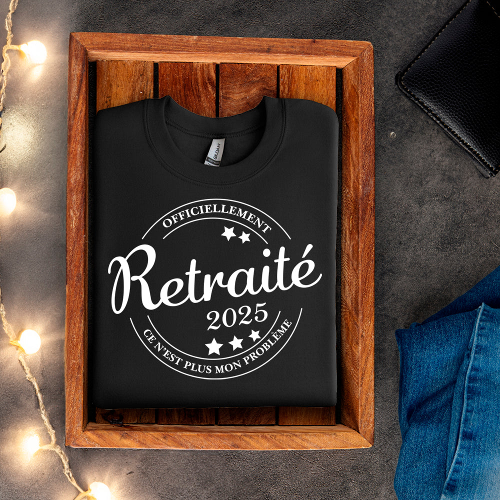 Crewneck - Officiellement retraité(e) - À personnaliser