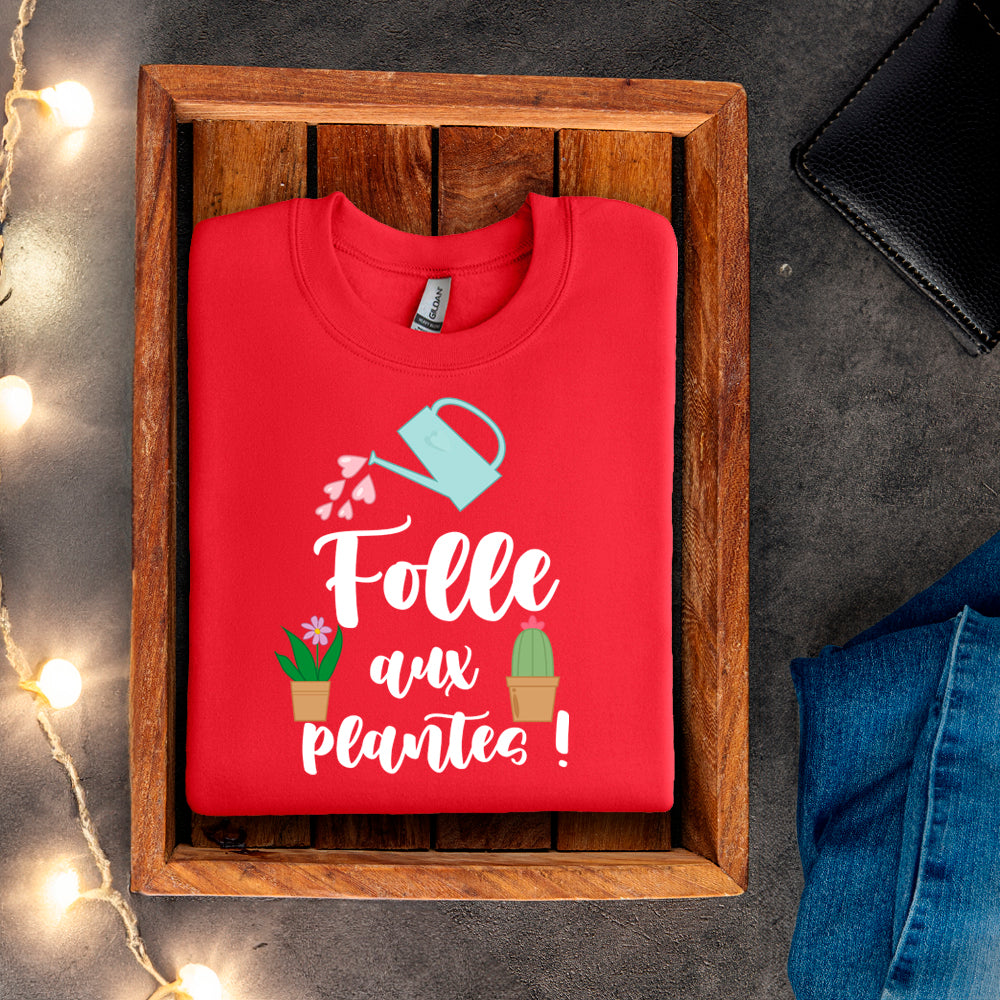 Crewneck - Folle aux plantes