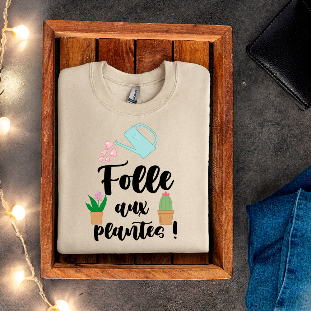 Crewneck - Folle aux plantes