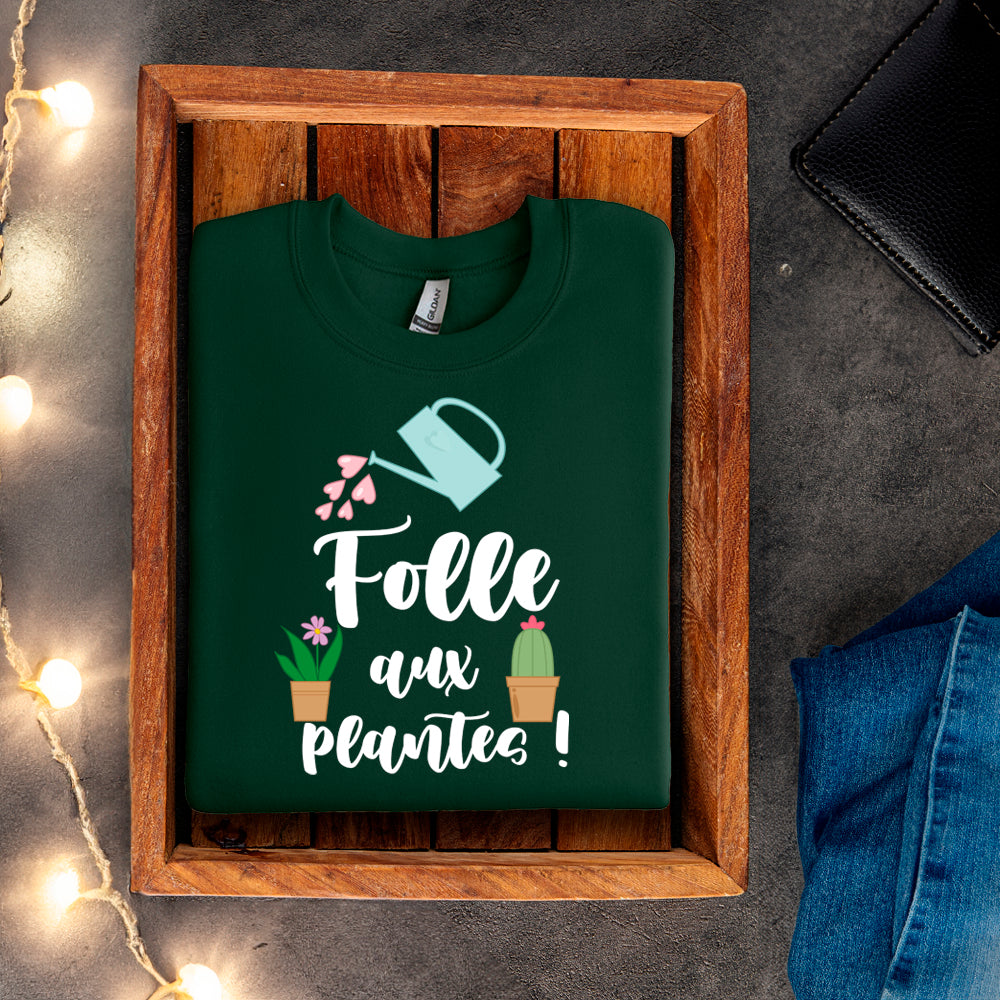 Crewneck - Folle aux plantes