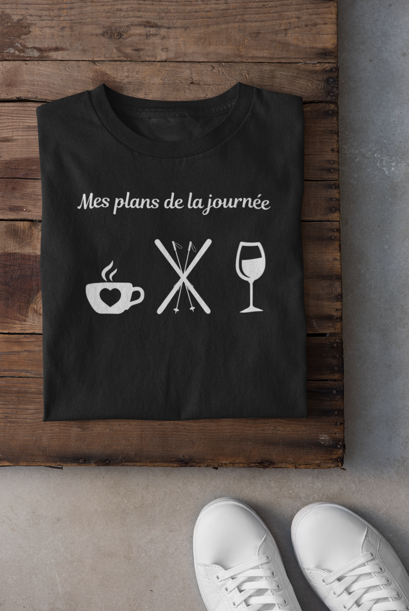 T-shirt - Mes plans de la journée