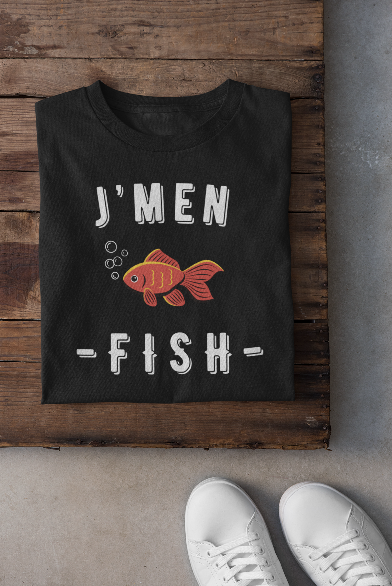 T-shirt - J'men fish
