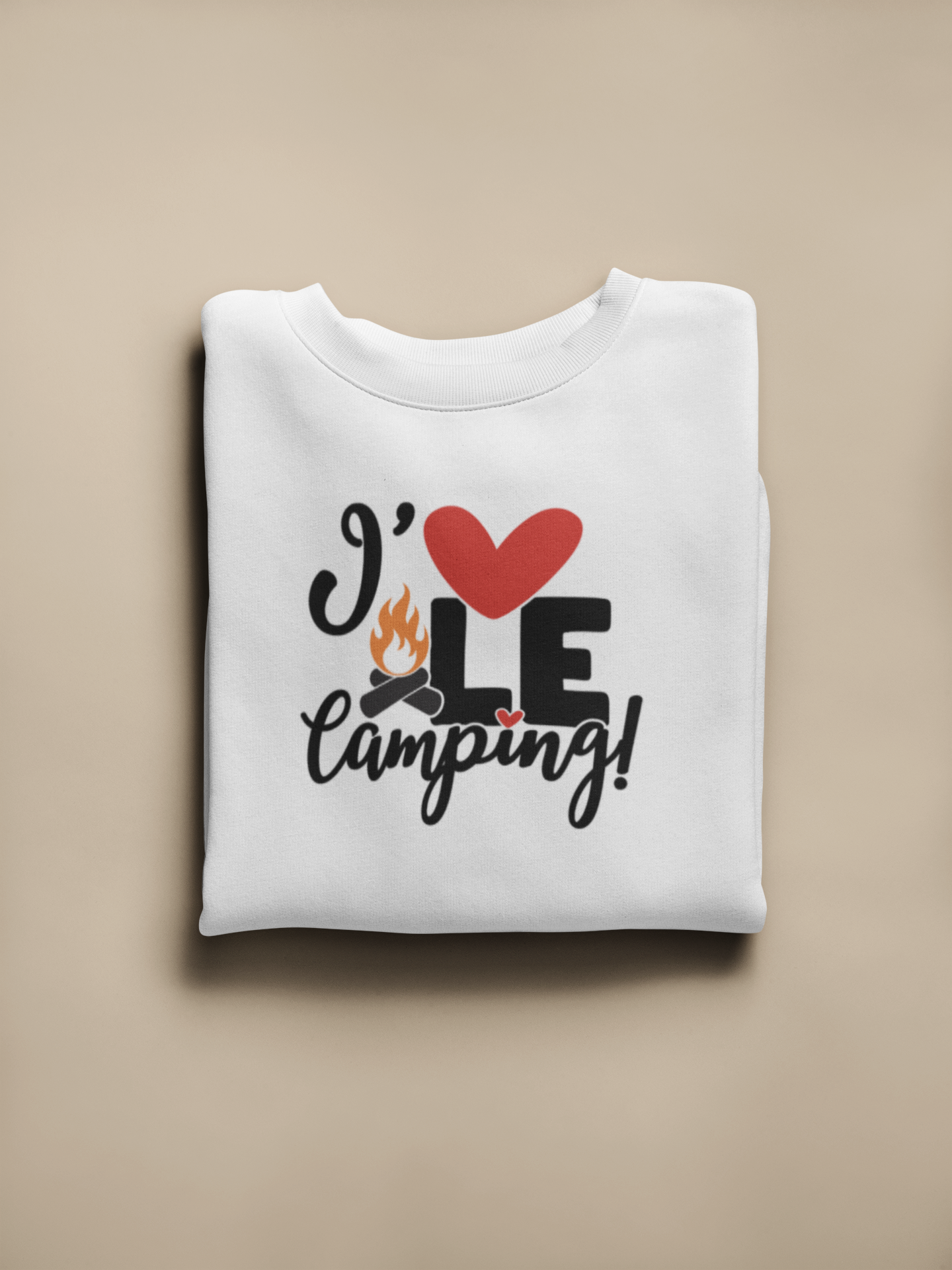 Crewneck - J’aime le camping