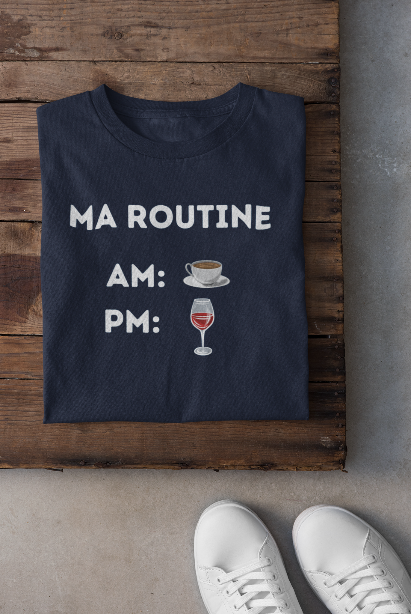 T-shirt - Ma routine