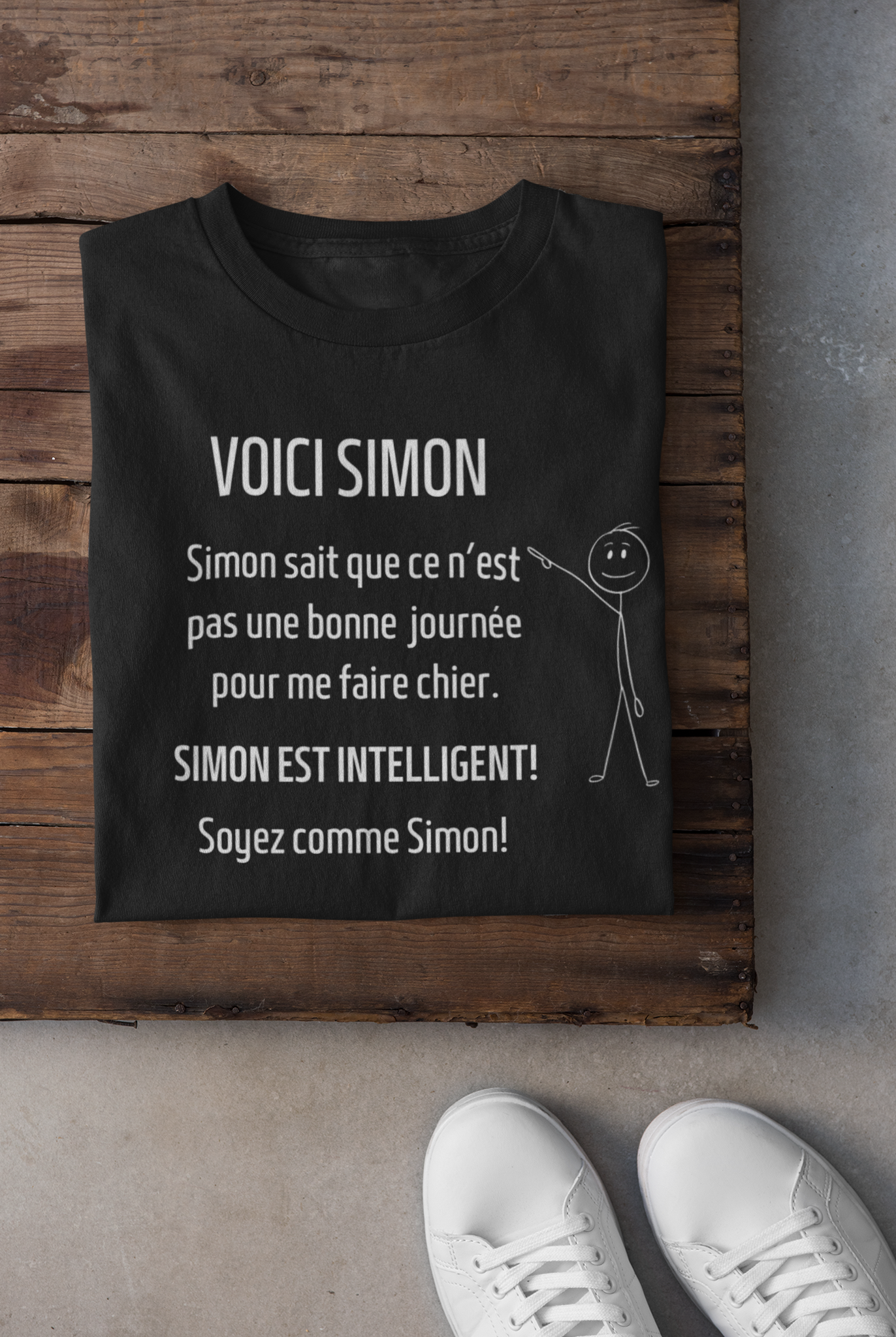 T-shirt - Voici Simon