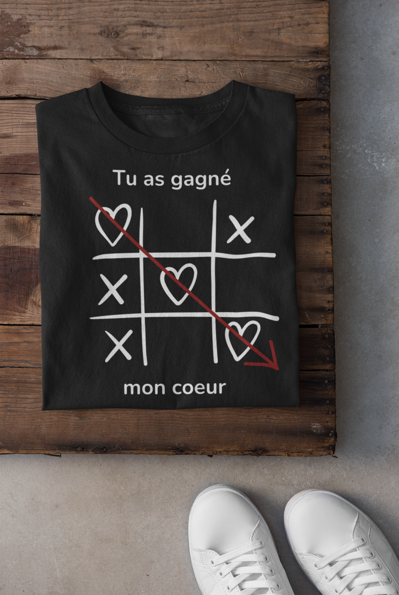 T-shirt - Tu as gagné mon cœur