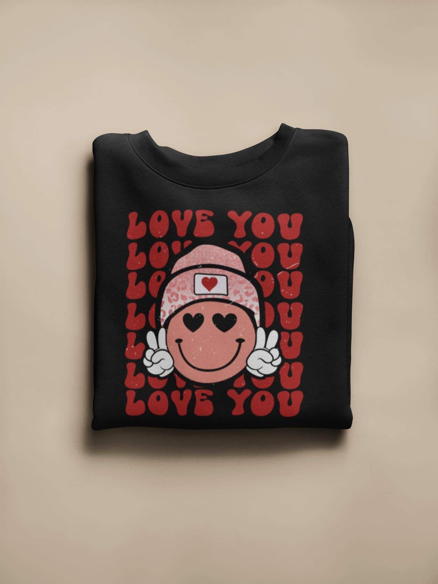 Crewneck - I love you (bonhomme)