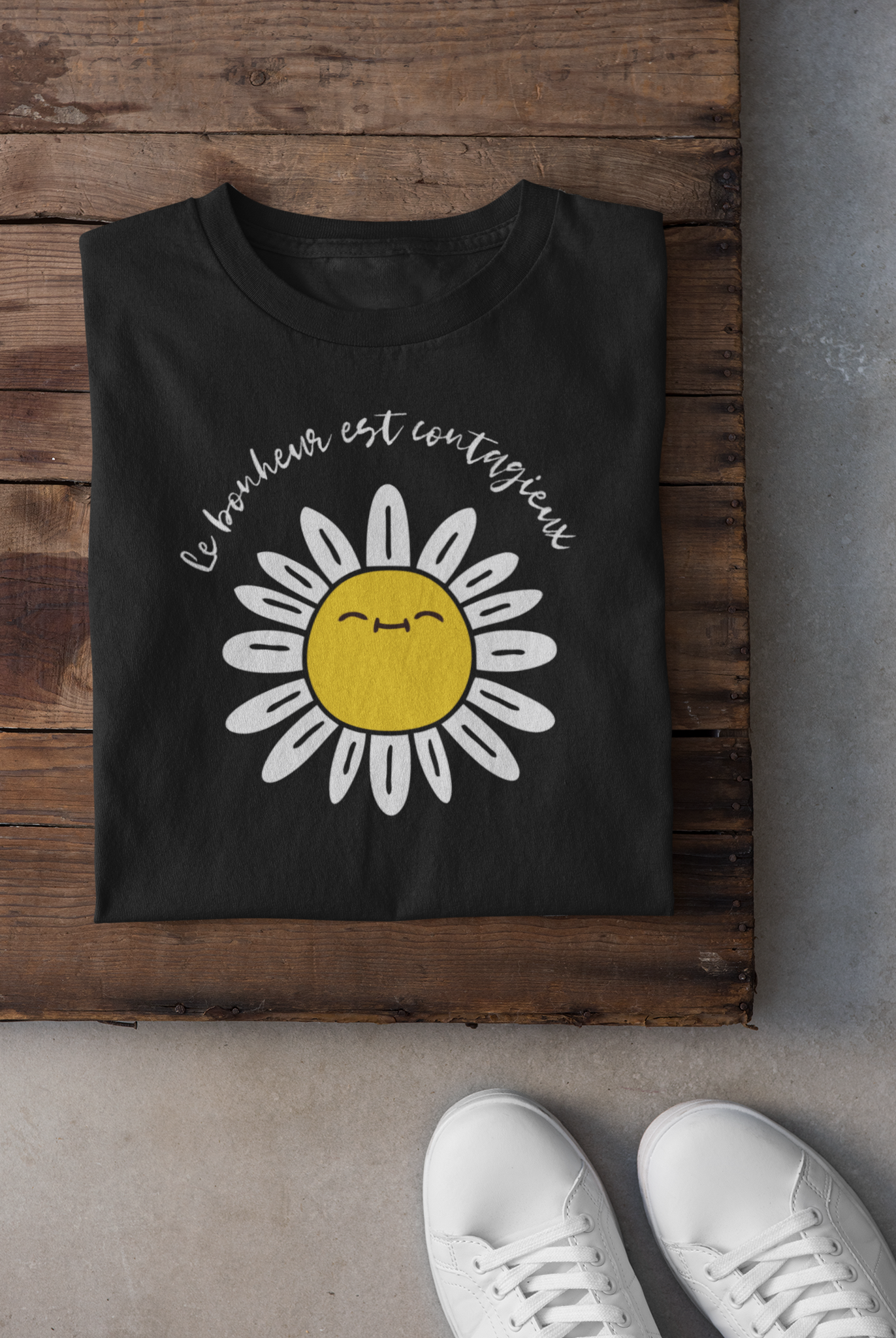 T-shirt - Le bonheur est contagieux