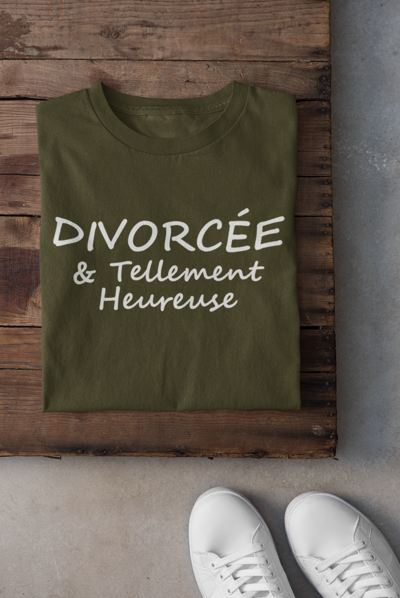 T-shirt - Divorcée & tellement heureuse