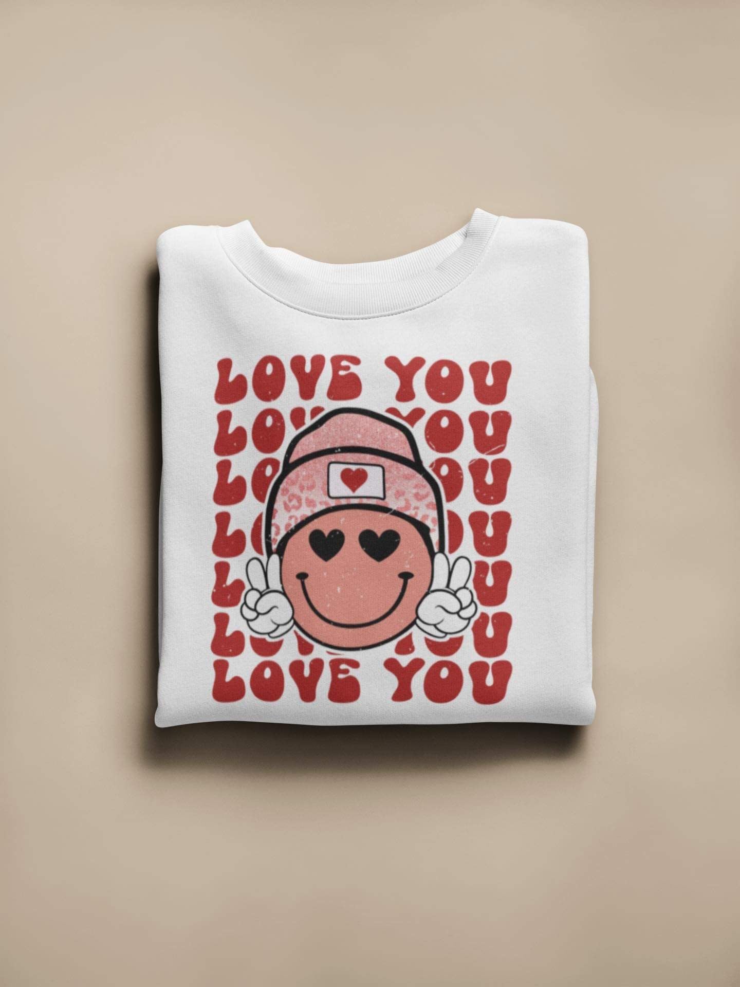 Crewneck - I love you (bonhomme)