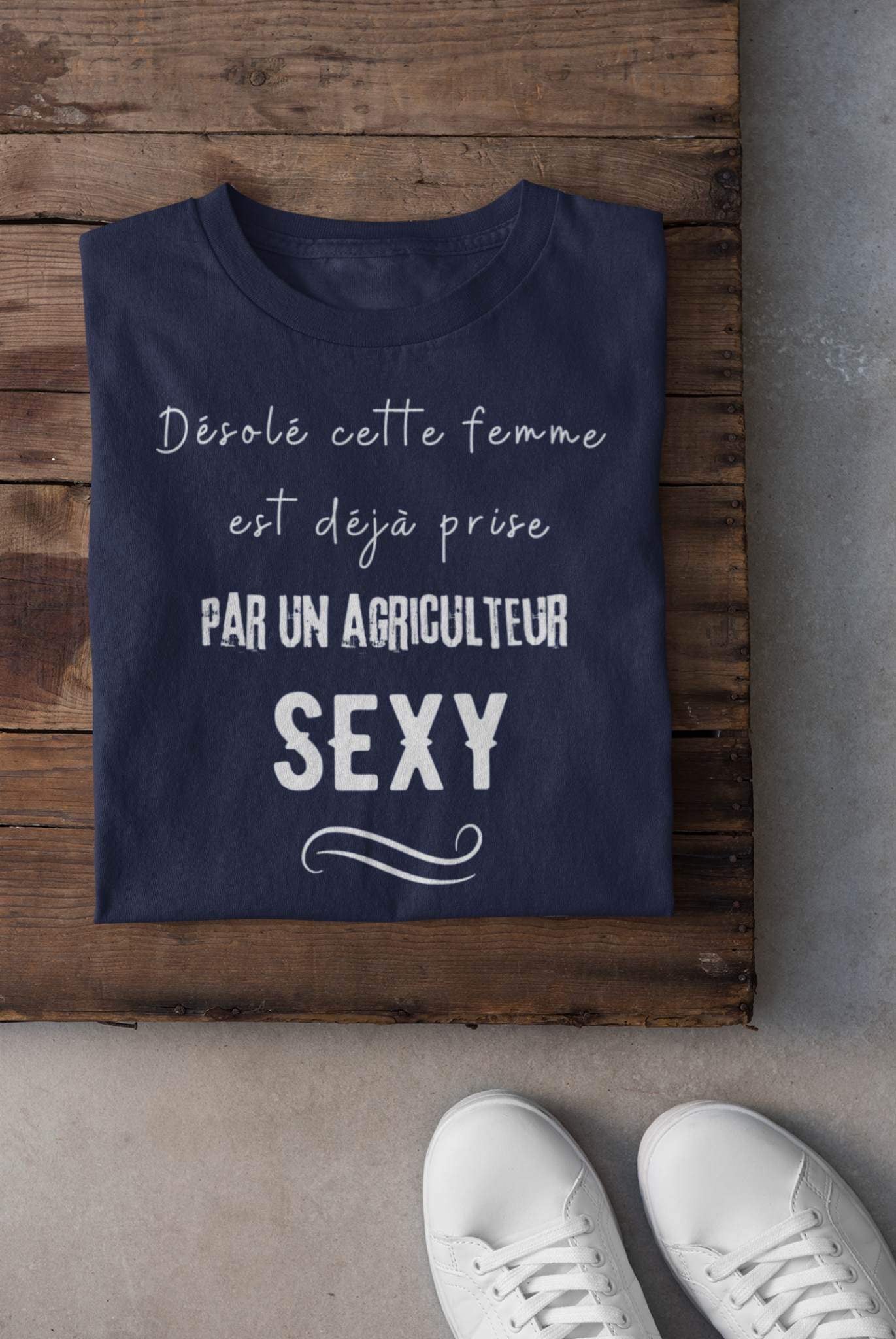 T-shirt - Désolé cette femme est déjà prise par un agriculteur sexy