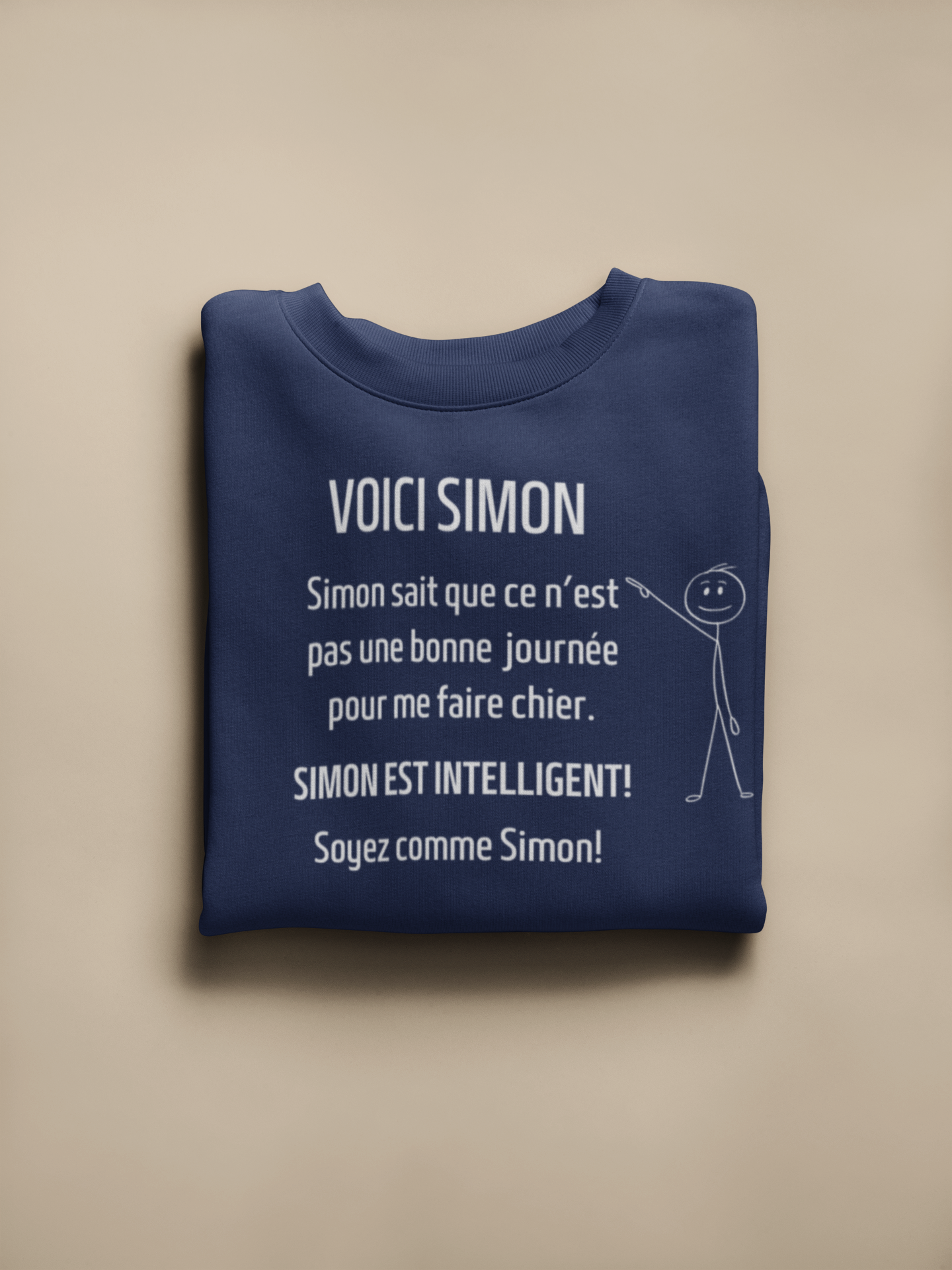 Crewneck - Voici Simon