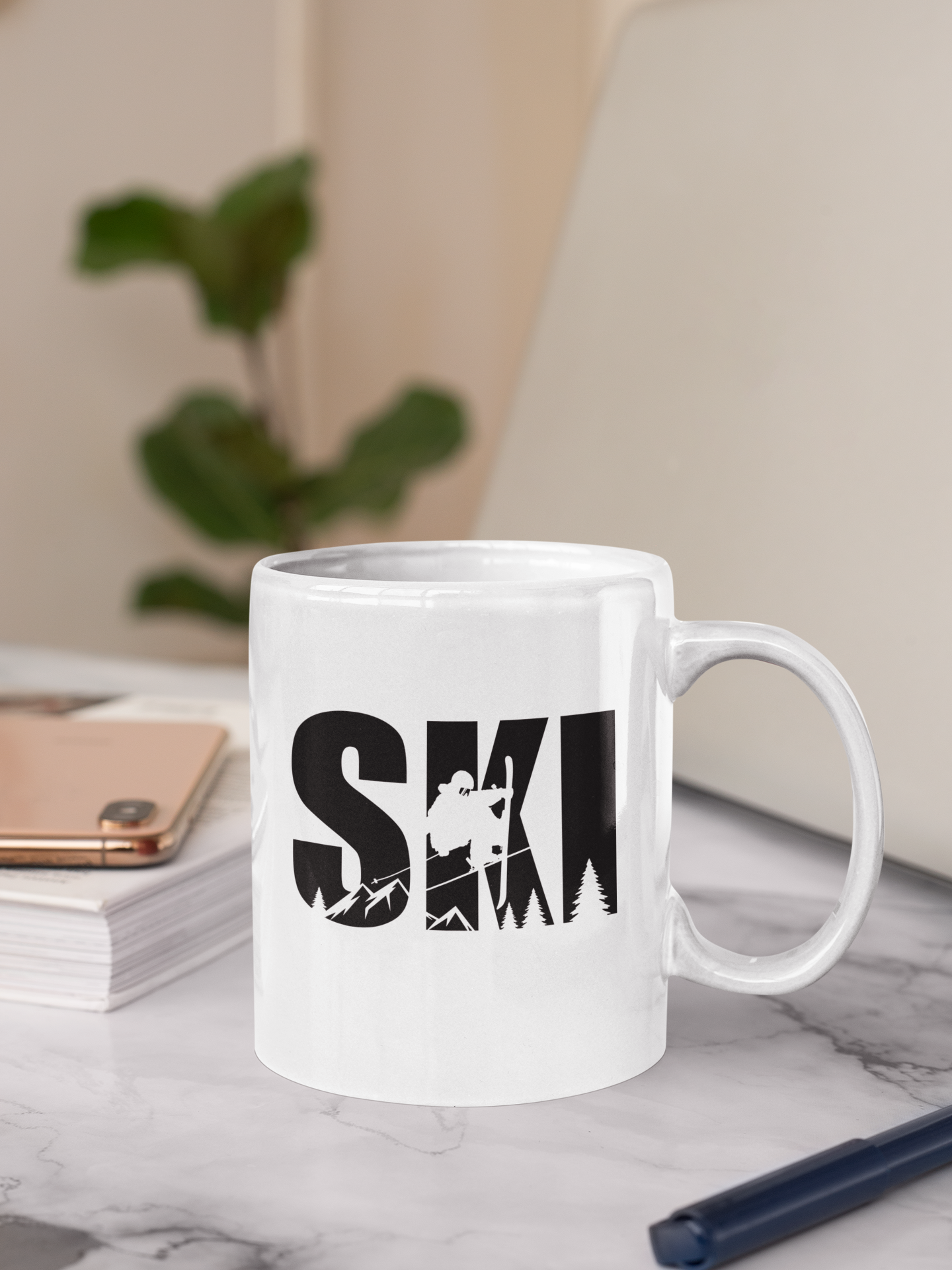 Tasse à café - Ski