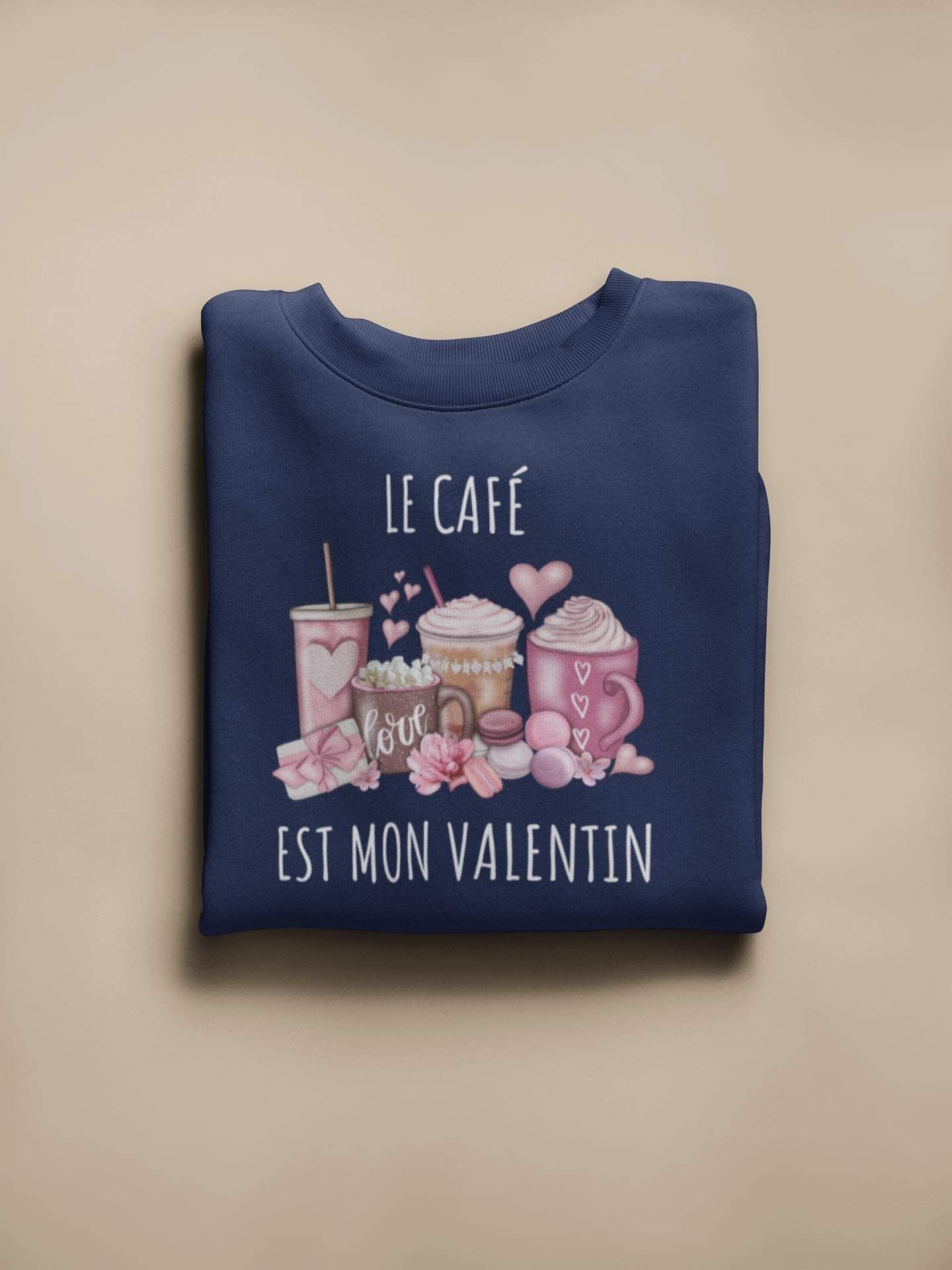 Crewneck - Le café est mon Valentin