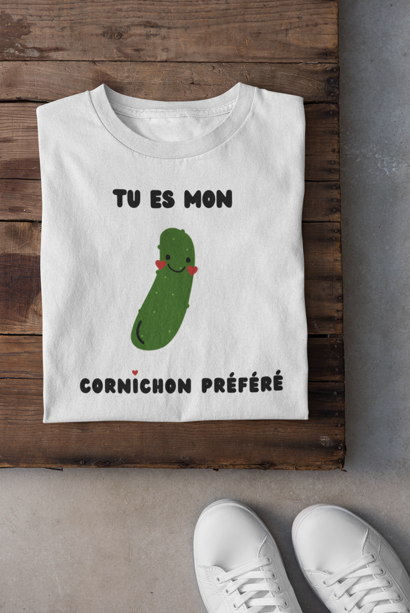 T-shirt - Tu es mon cornichon préféré