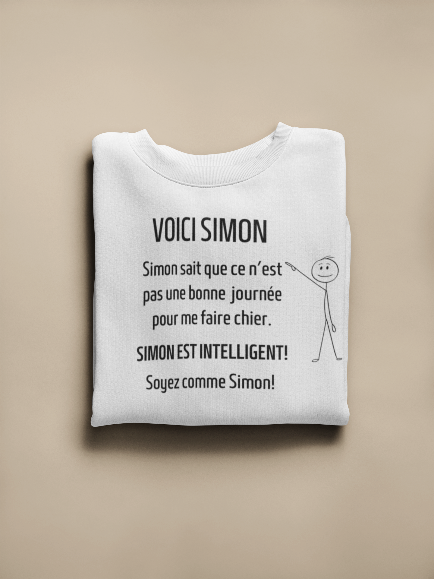 Crewneck - Voici Simon