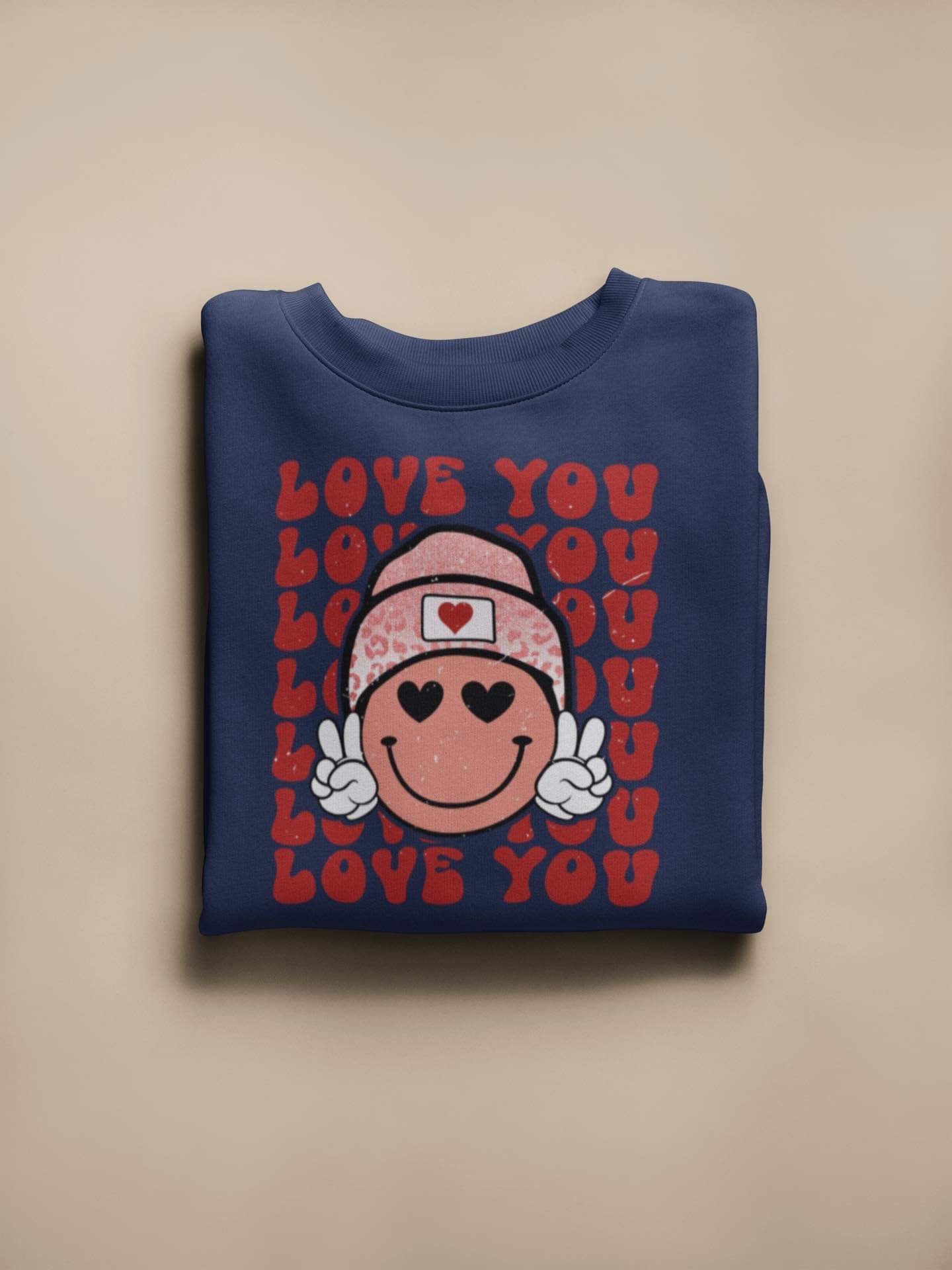 Crewneck - I love you (bonhomme)