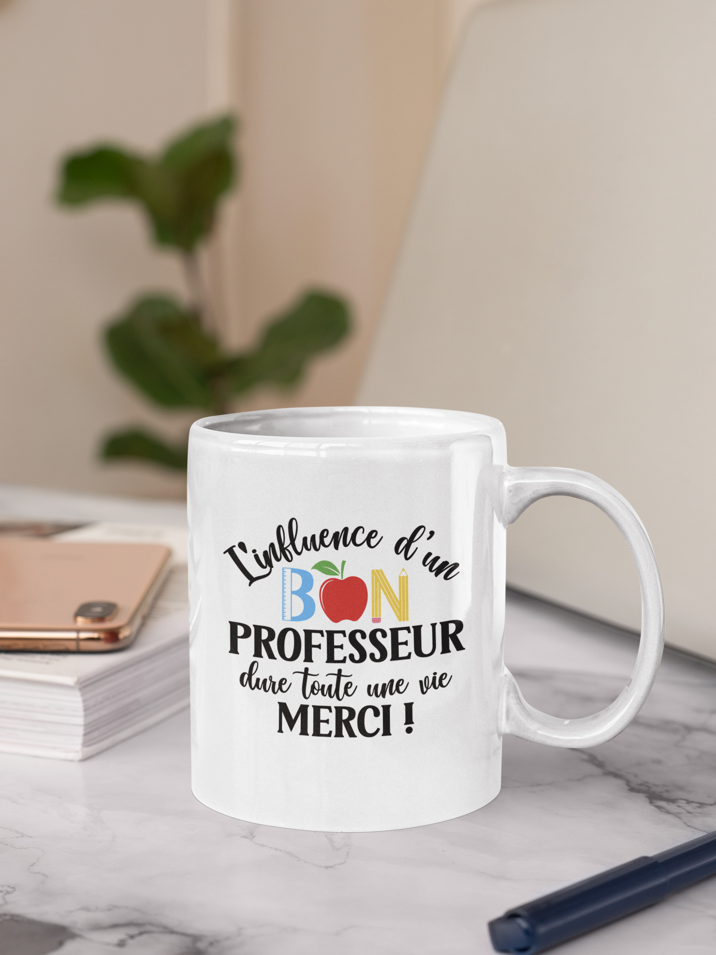 Tasse à café - L'influence d’un bon professeur dure toute une vie