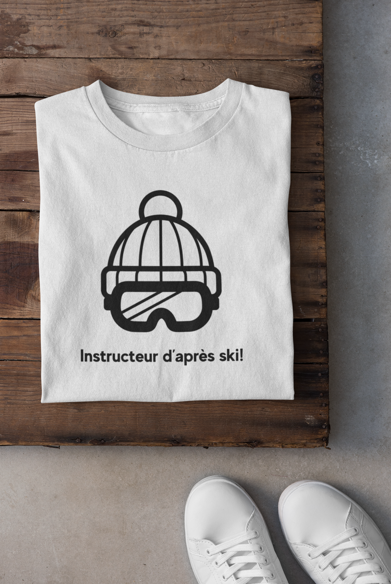 T-shirt - Instructeur d'après ski