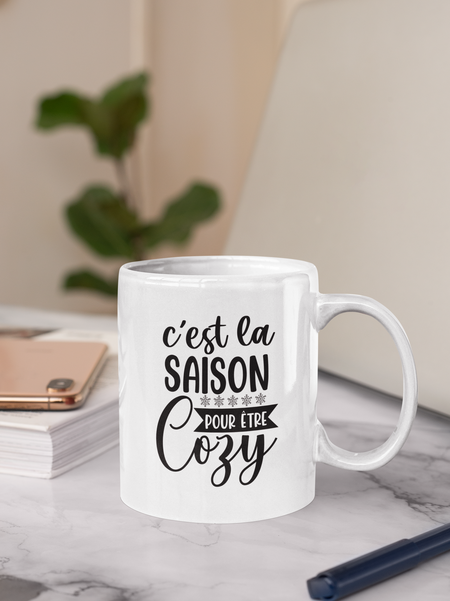 Tasse à café - C'est la saison pour être cozy