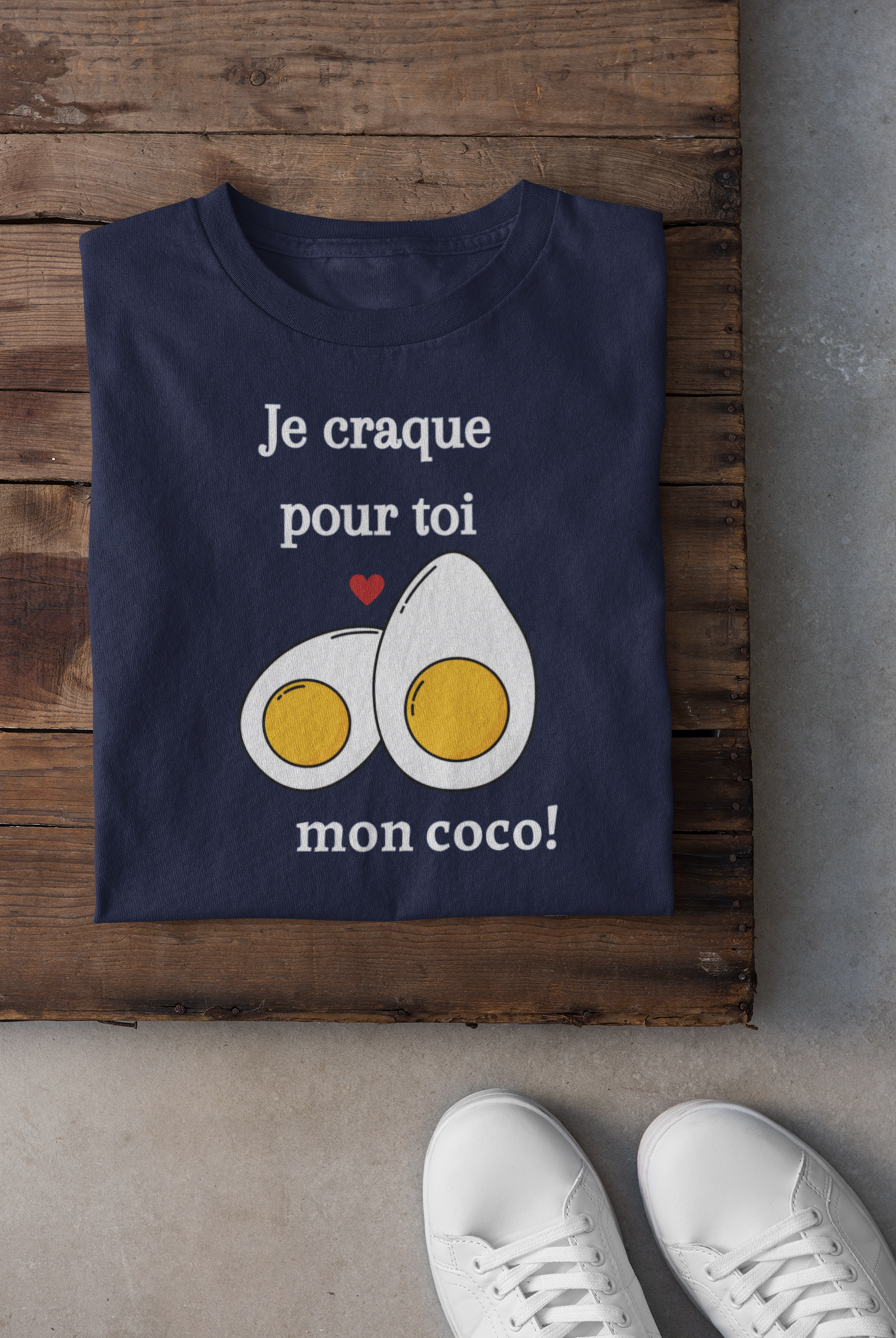 T-shirt - Je craque pour toi mon coco