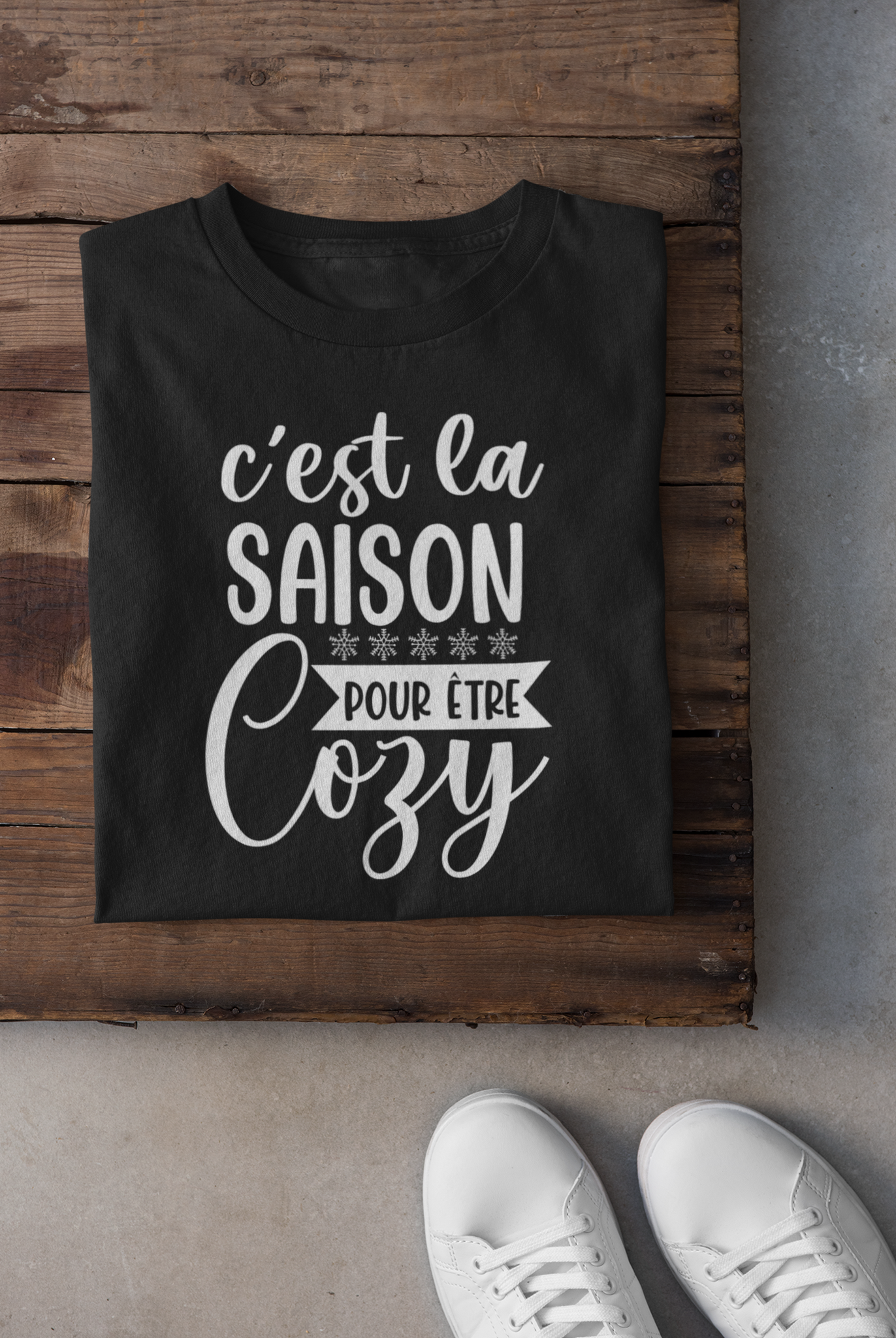 T-shirt - C'est la saison pour être cosy