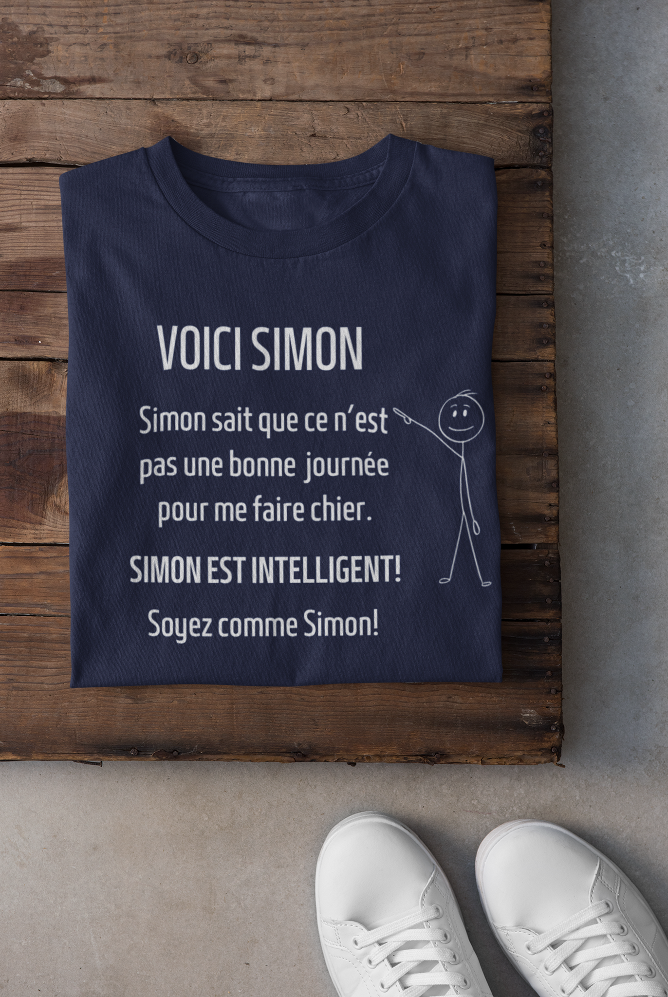 T-shirt - Voici Simon